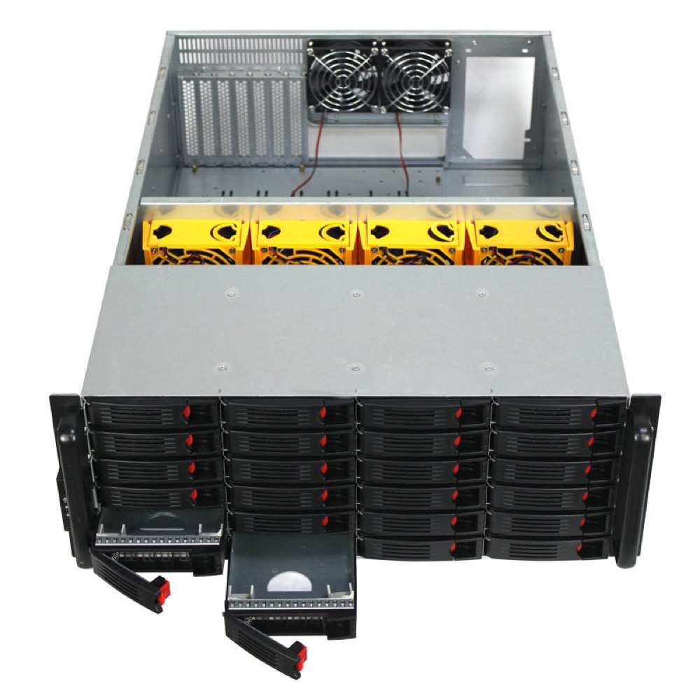 4U Hot-Swap SAS/SATA 24-Bay Storage Rackmount Server Chassis