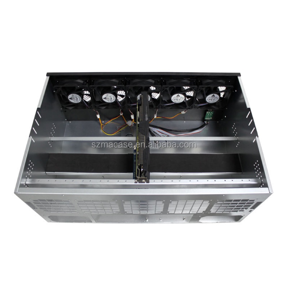 8W 6U GPU/AI Rackmount Chassis with 13-GPU Support