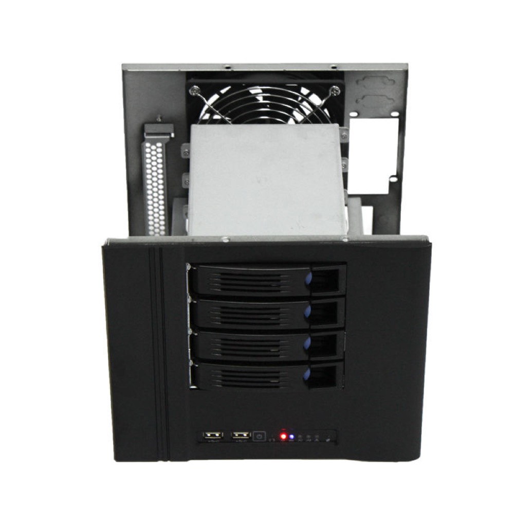 4-Bay Hot-Swap NAS Storage Chassis