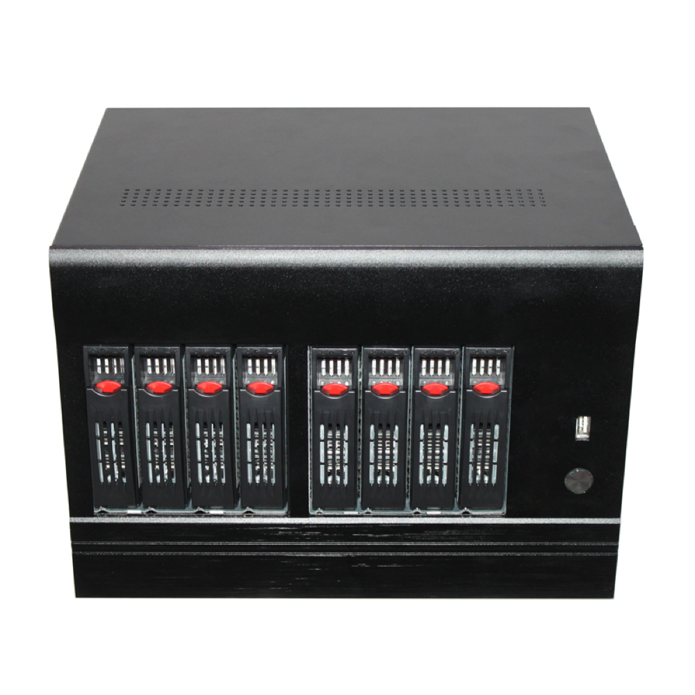 N8 8-Bay ITX NAS Storage Chassis