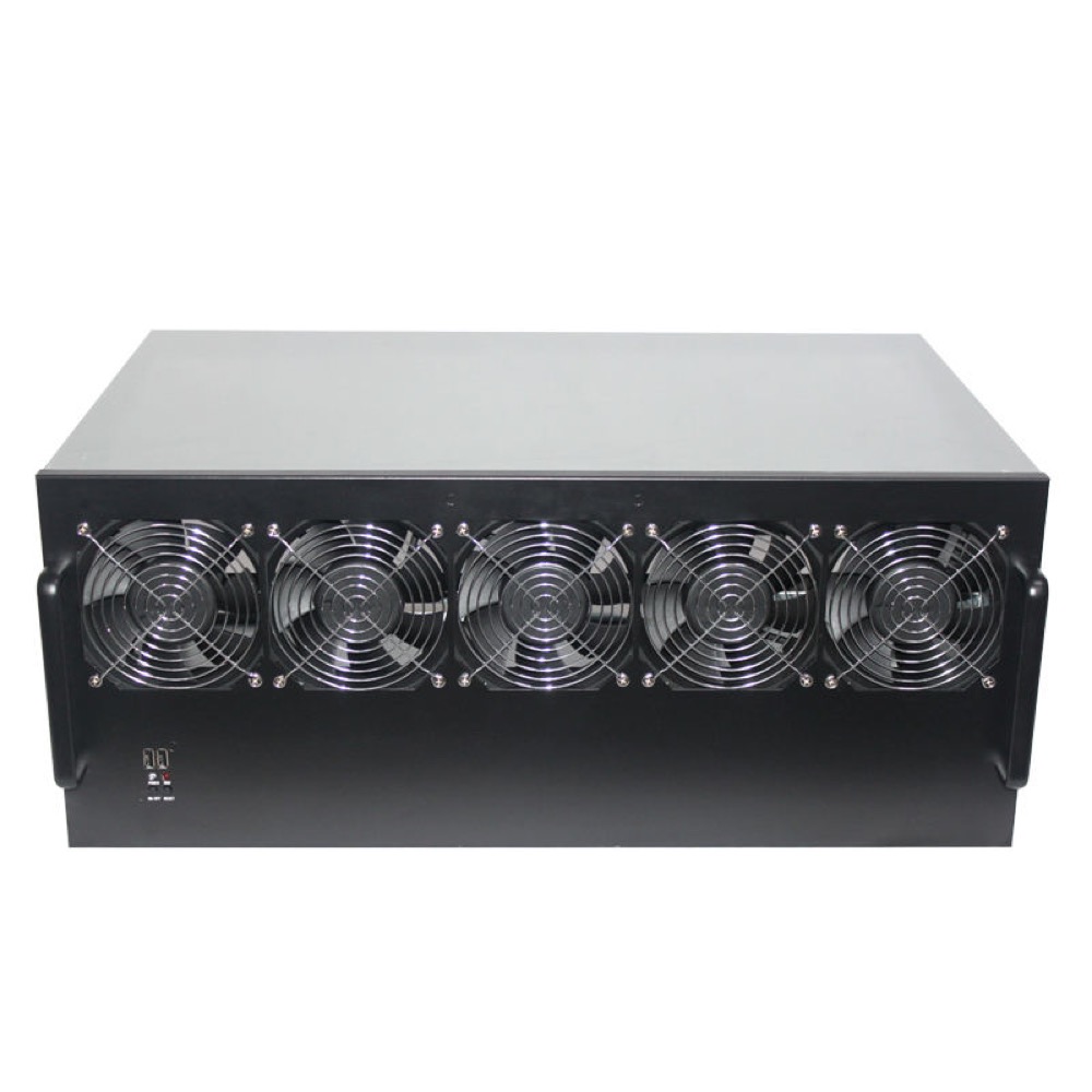 8W 6U GPU/AI Rackmount Chassis with 13-GPU Support