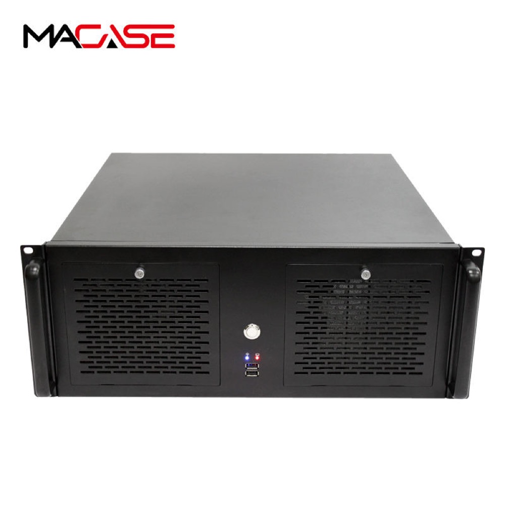 Macase High Quality 4u Rackmount Server case with 2*12025fan 13*3.5inch HDD