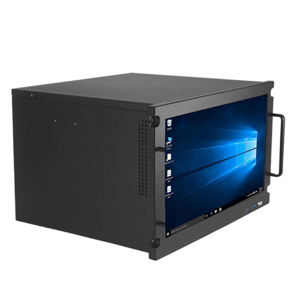 C640 6U Rackmount LCD Industrial Chassis