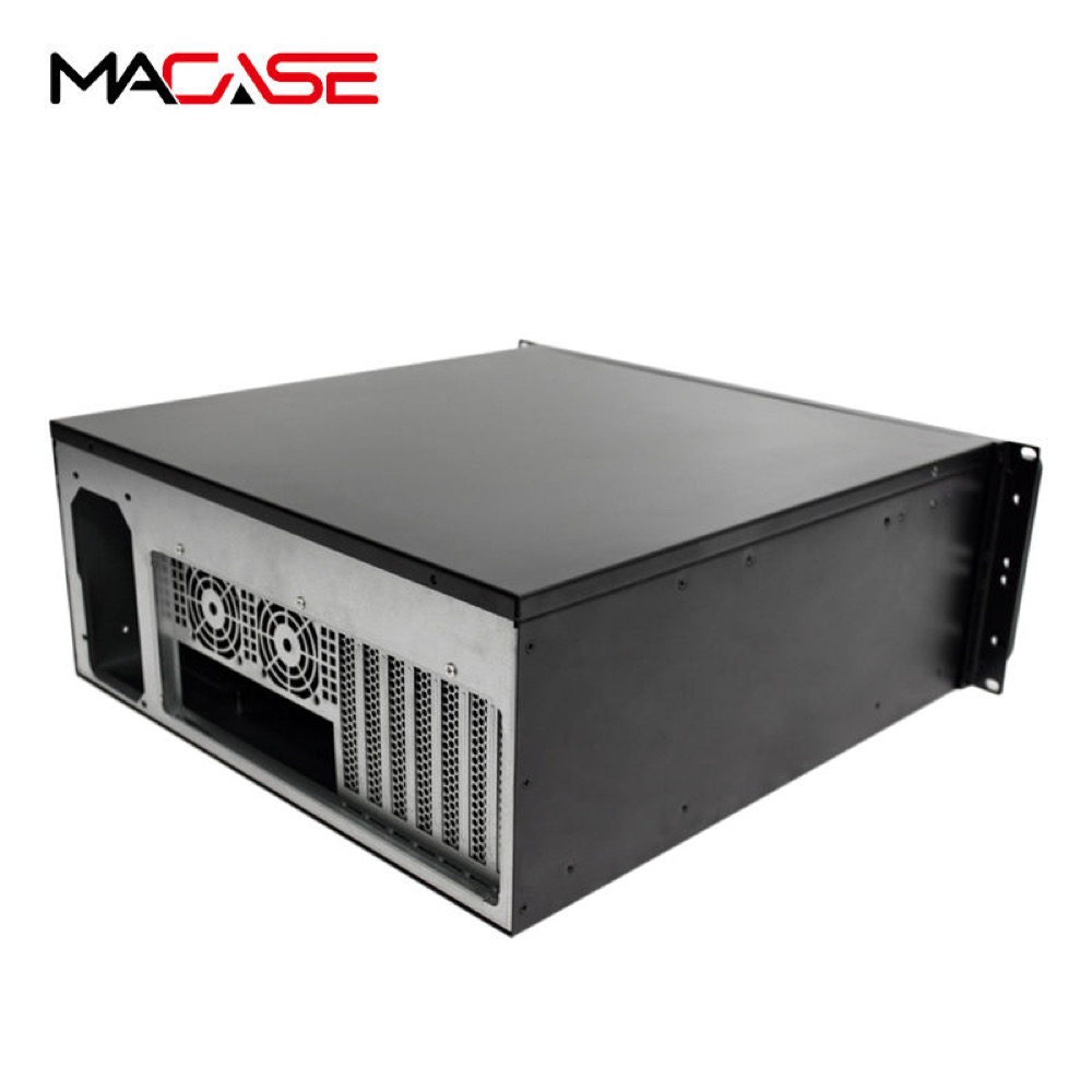 Macase High Quality 4u Rackmount Server case with 2*12025fan 13*3.5inch HDD