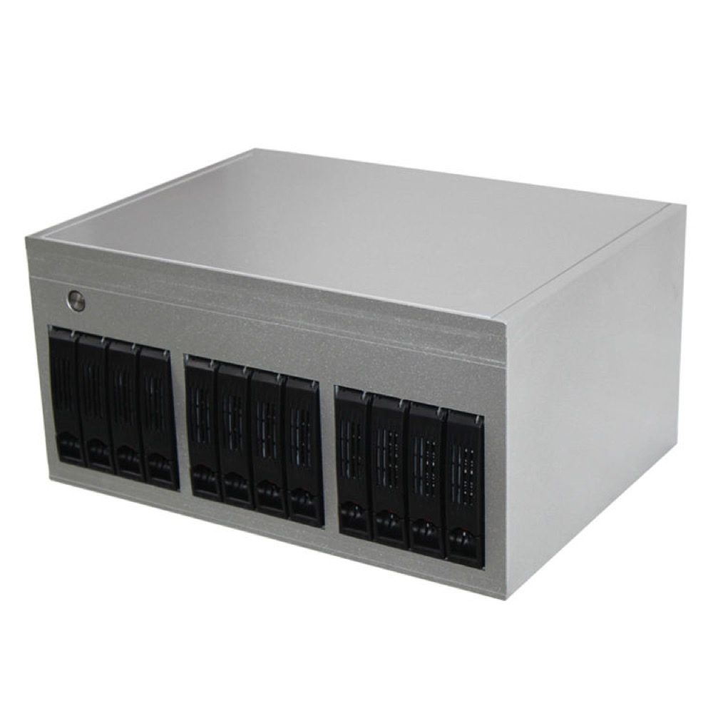 N12 12-Bay Vertical NAS Chassis