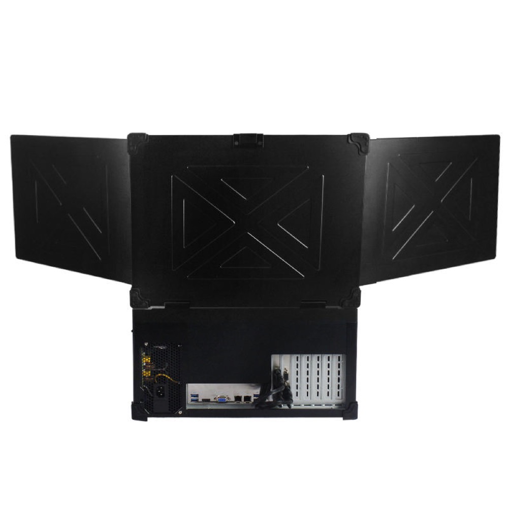 B43S Triple-LCD Industrial Tablet Chassis