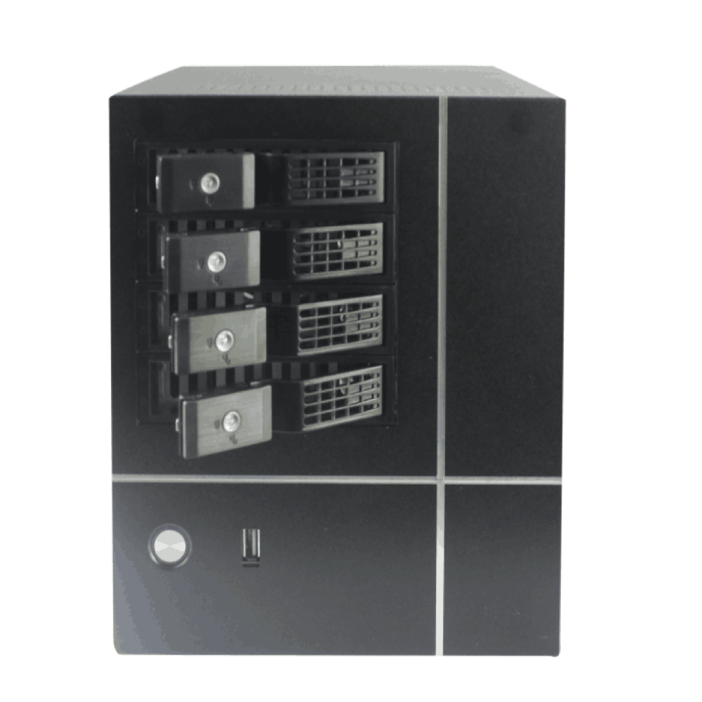 N4-MT 4-Bay Mini-ITX NAS Chassis
