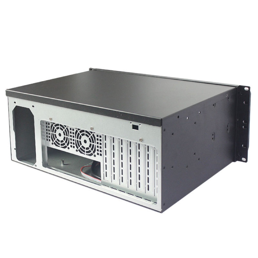 Good Price 4U K430FB 19 Inch Industrial Rackmount Chassis 7 Full Height Slots 3x3.5" HDD Support Application Servers Security