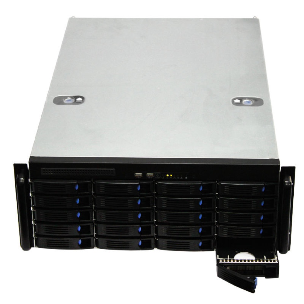 R466-20 4U 20-Bay SATA/SAS Hot-Swap Rackmount Chassis