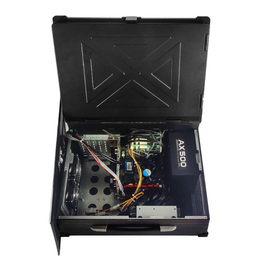 B43S Triple-LCD Industrial Tablet Chassis