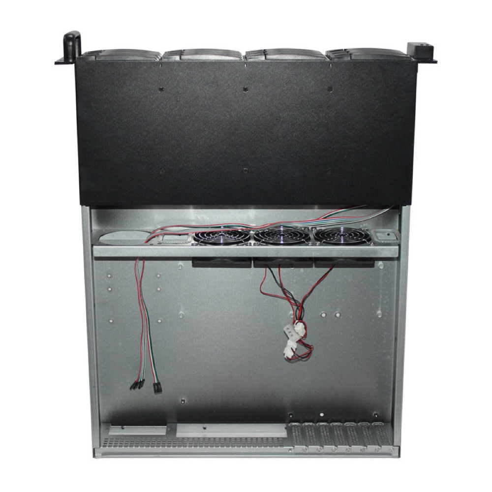 R255-12 2U 12-Bay Hot-Swap Storage Chassis with 1U/2U PSU