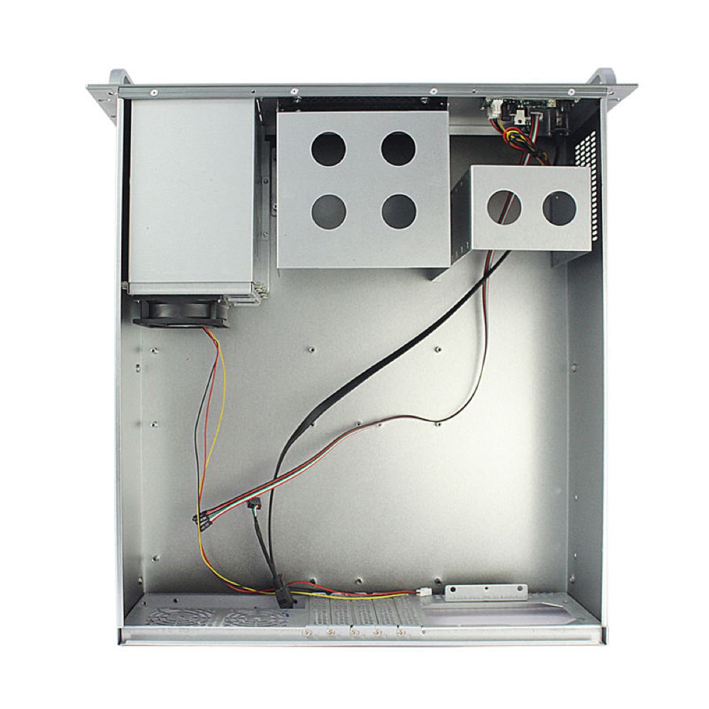G348C-4 3U ATX Storage Rackmount Chassis with Temperature Display