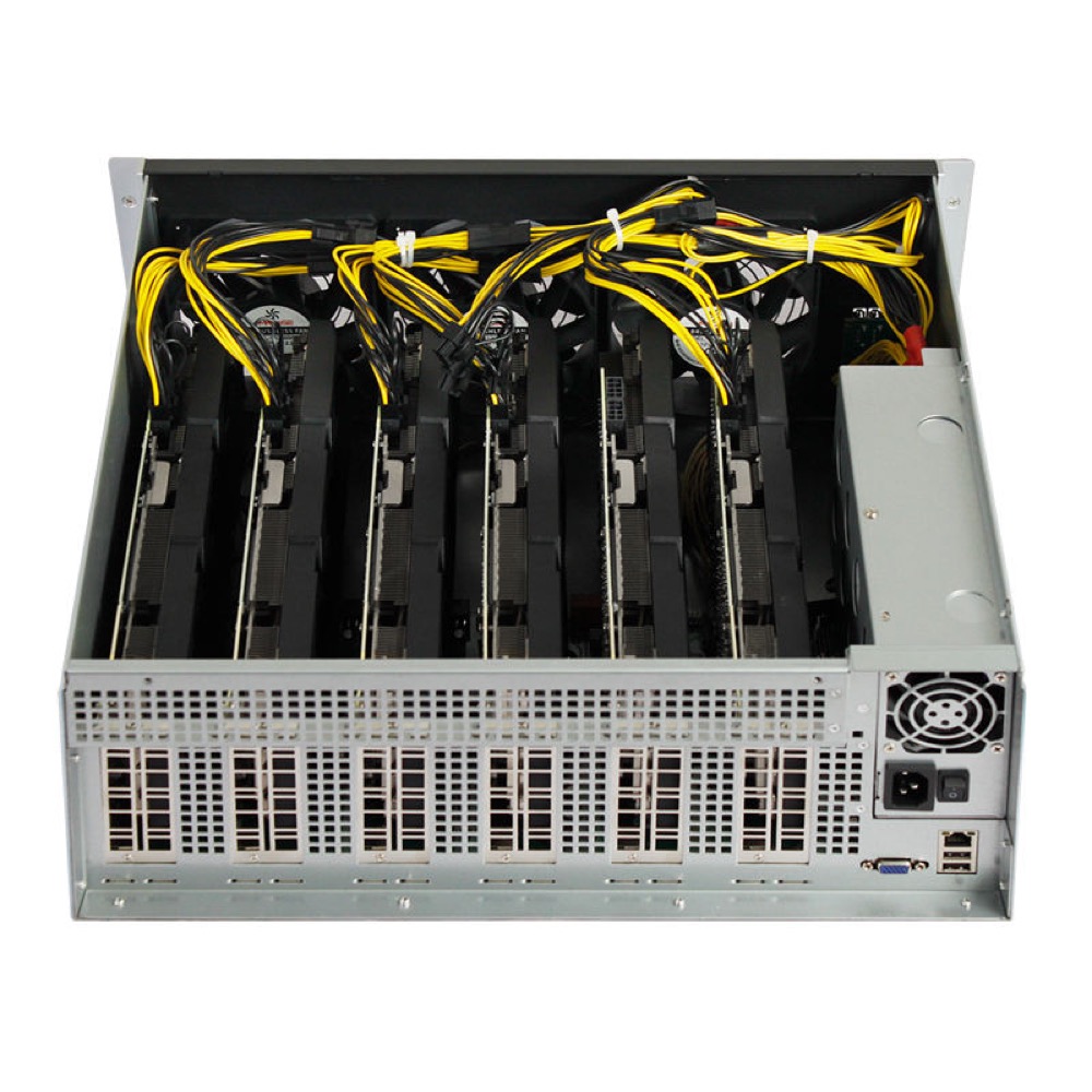 4U 6/8-GPU Rackmount Server System