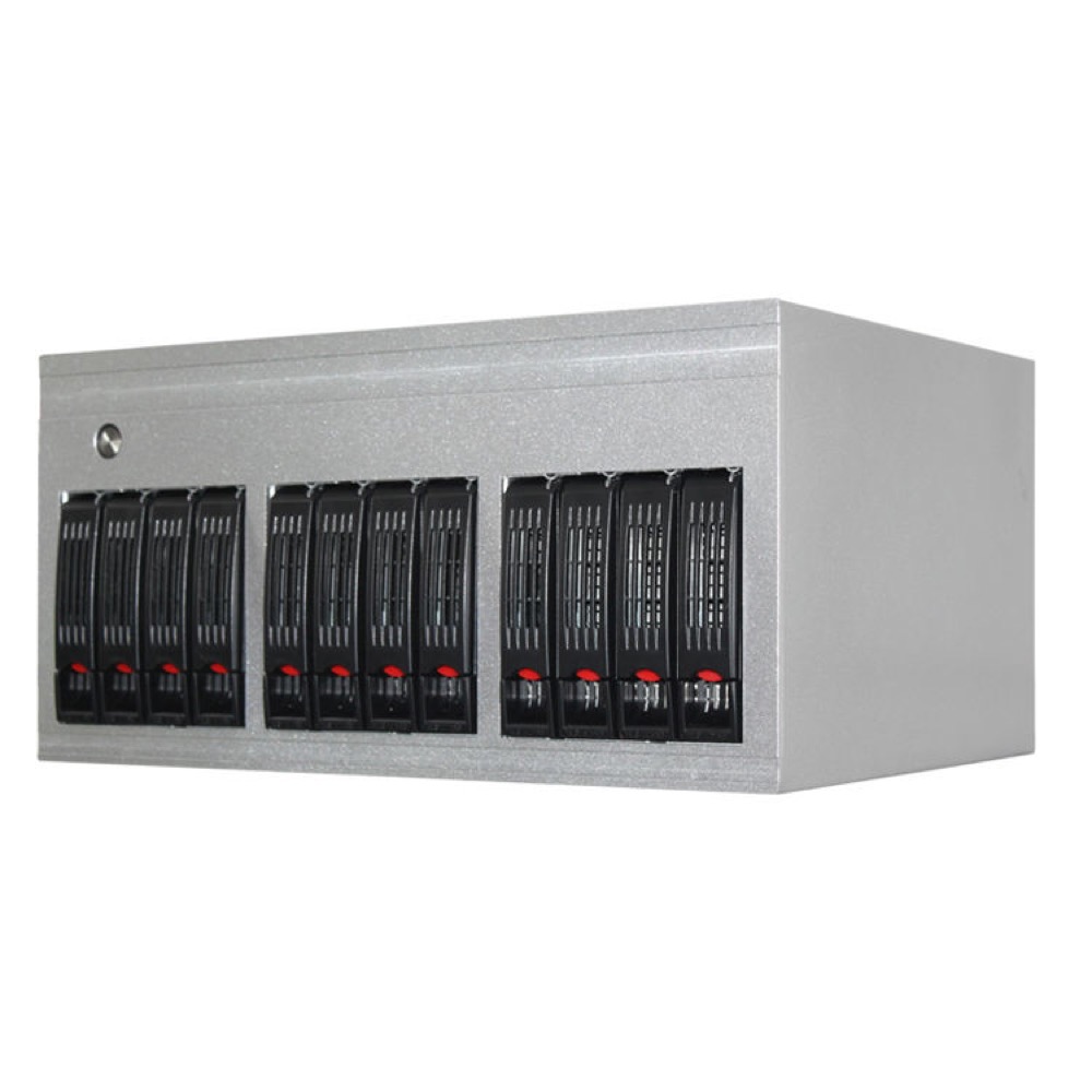 N12 12-Bay Vertical NAS Chassis