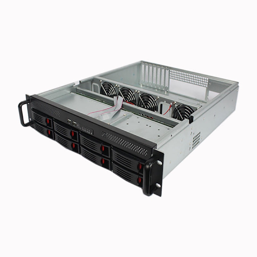 R255-8 2U Hot-Swap Storage Chassis