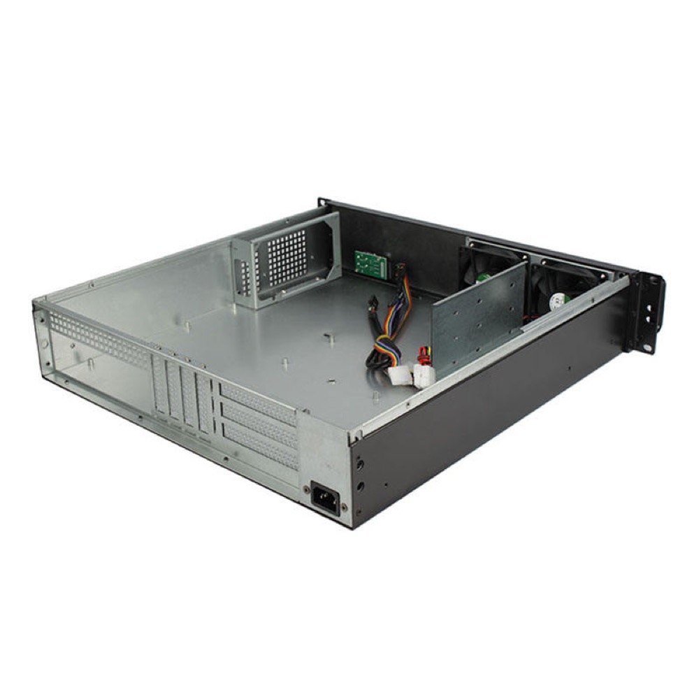 K245F 2U Short-Depth Rackmount Chassis (450 mm)