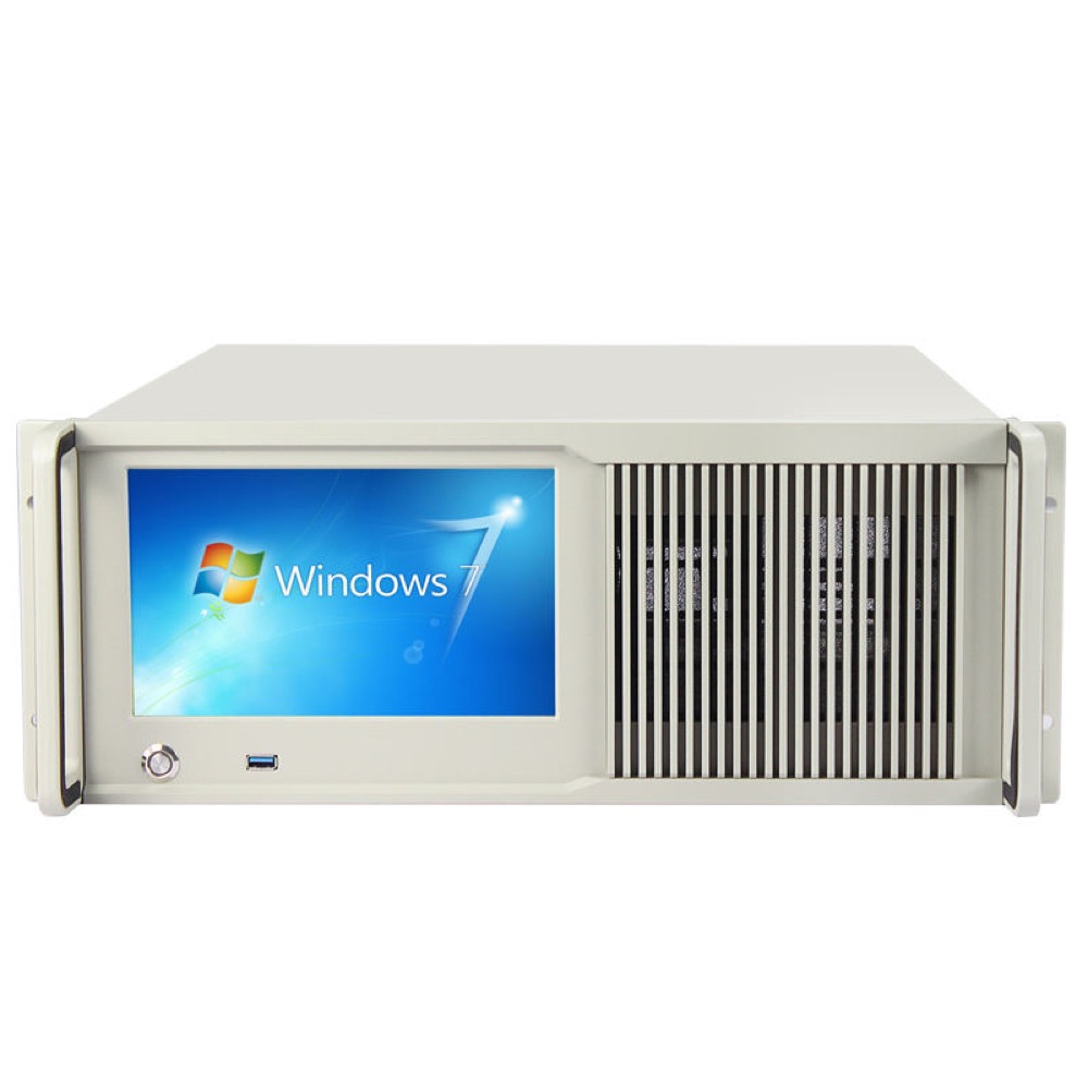K445LC 4U ATX Rackmount Chassis with 8.9-inch Touch Display