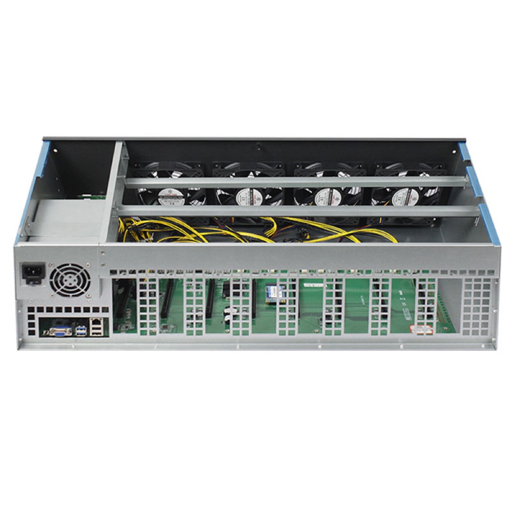 M466A-1 8-GPU Server System with 2400W PSU