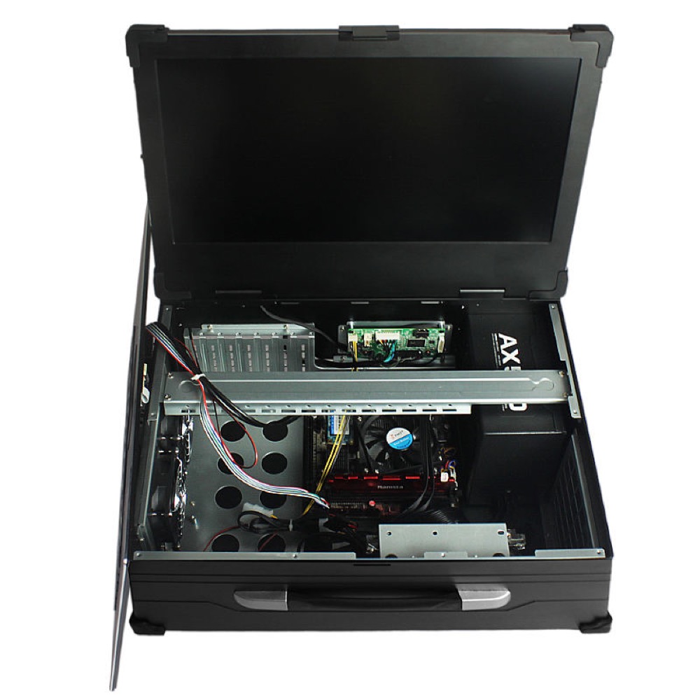 B4 Portable Industrial Panel Chassis with 17.3-inch Display
