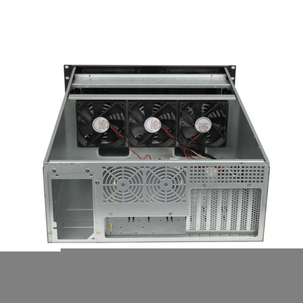 Macase High Quality 4u Rackmount Server case with 2*12025fan 13*3.5inch HDD