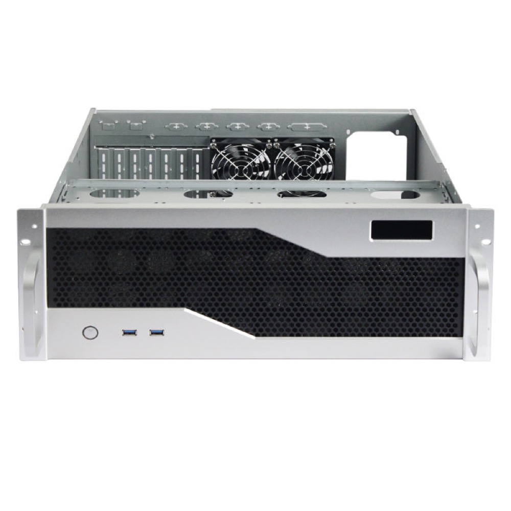 K435DF 4U ATX Rackmount Chassis with Temperature LCD