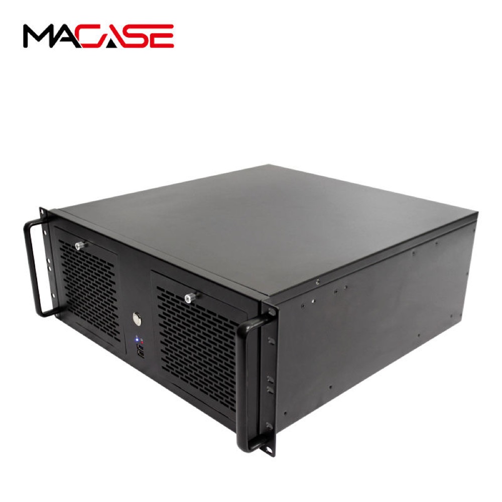 Macase High Quality 4u Rackmount Server case with 2*12025fan 13*3.5inch HDD