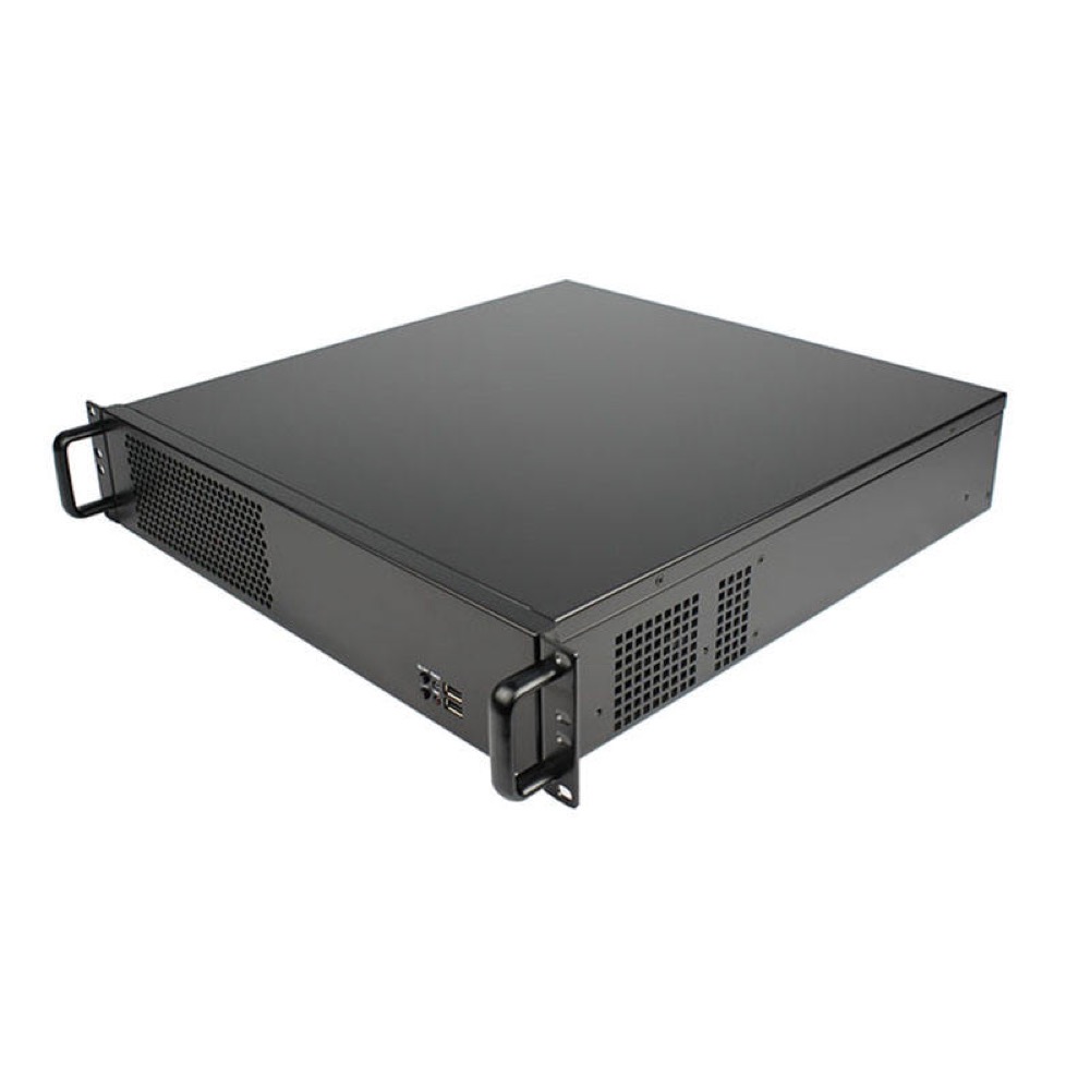 K245F 2U Short-Depth Rackmount Chassis (450 mm)