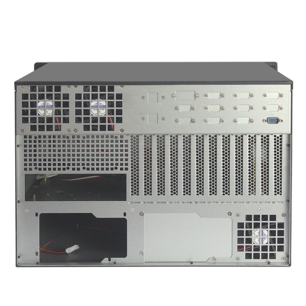 C640 6U Rackmount LCD Industrial Chassis