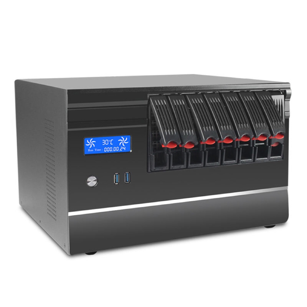 N8C 8-Bay NAS Storage Chassis