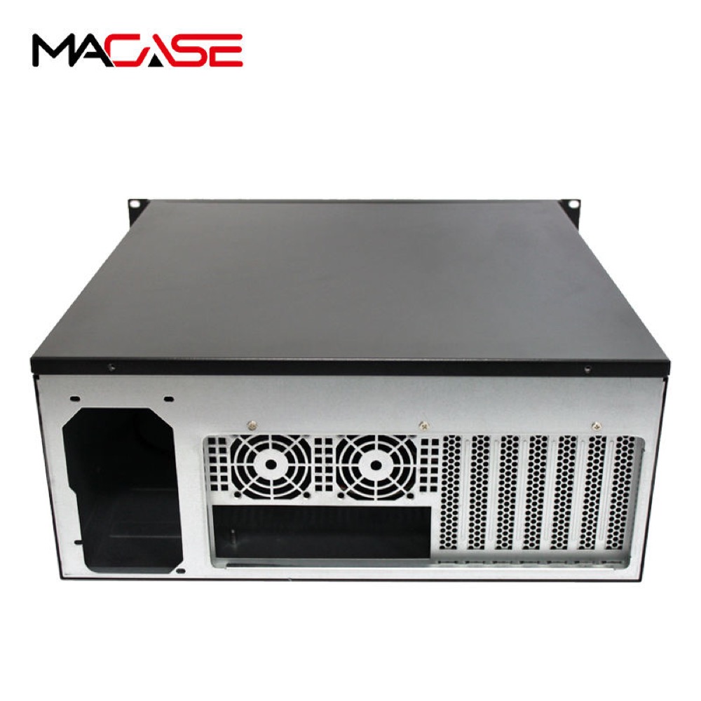 Macase High Quality 4u Rackmount Server case with 2*12025fan 13*3.5inch HDD