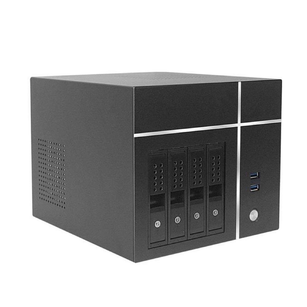 N4-MT 4-Bay Hot-Swap Mini-ITX NAS Chassis