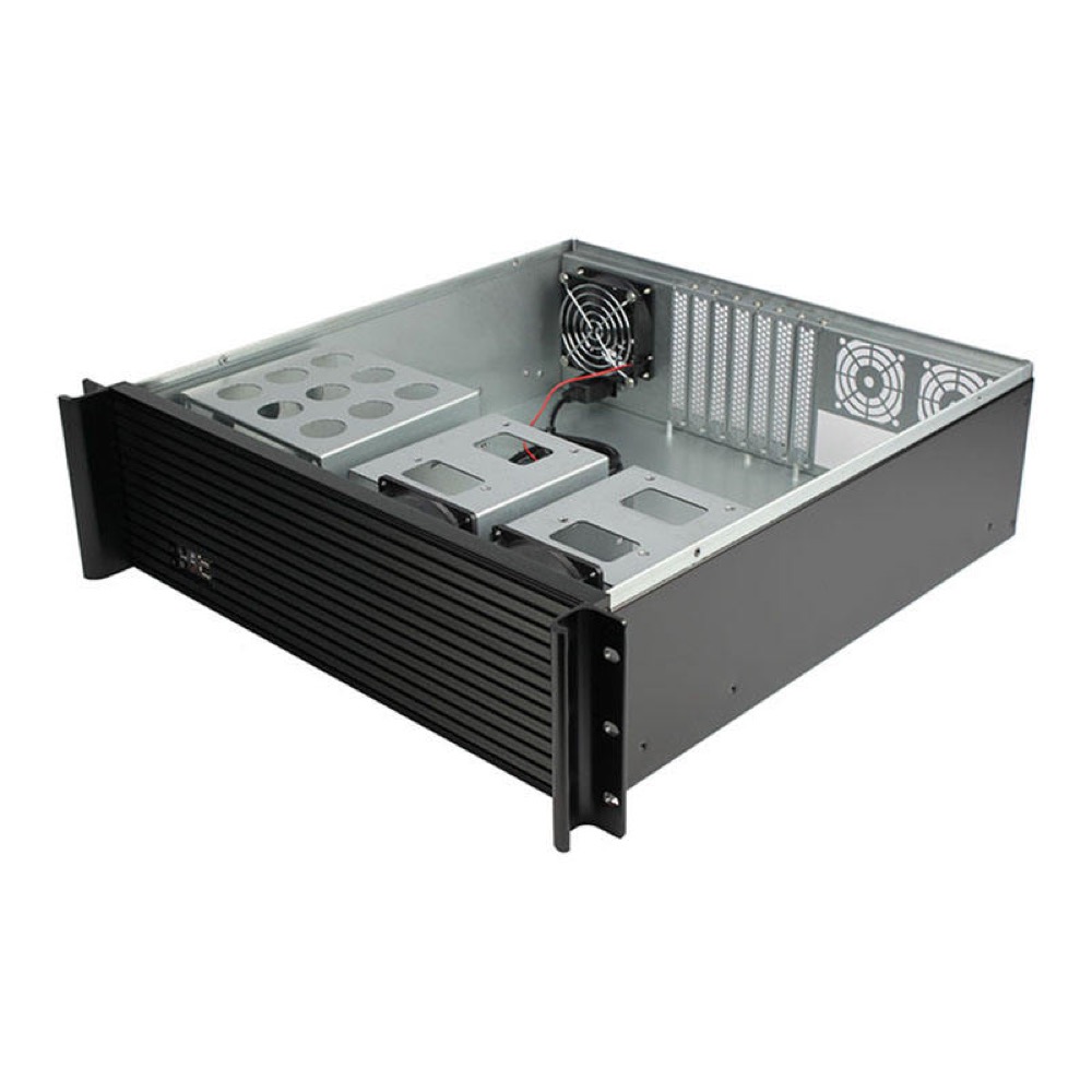 K345L-7 3U Full-Height ATX Rackmount Chassis