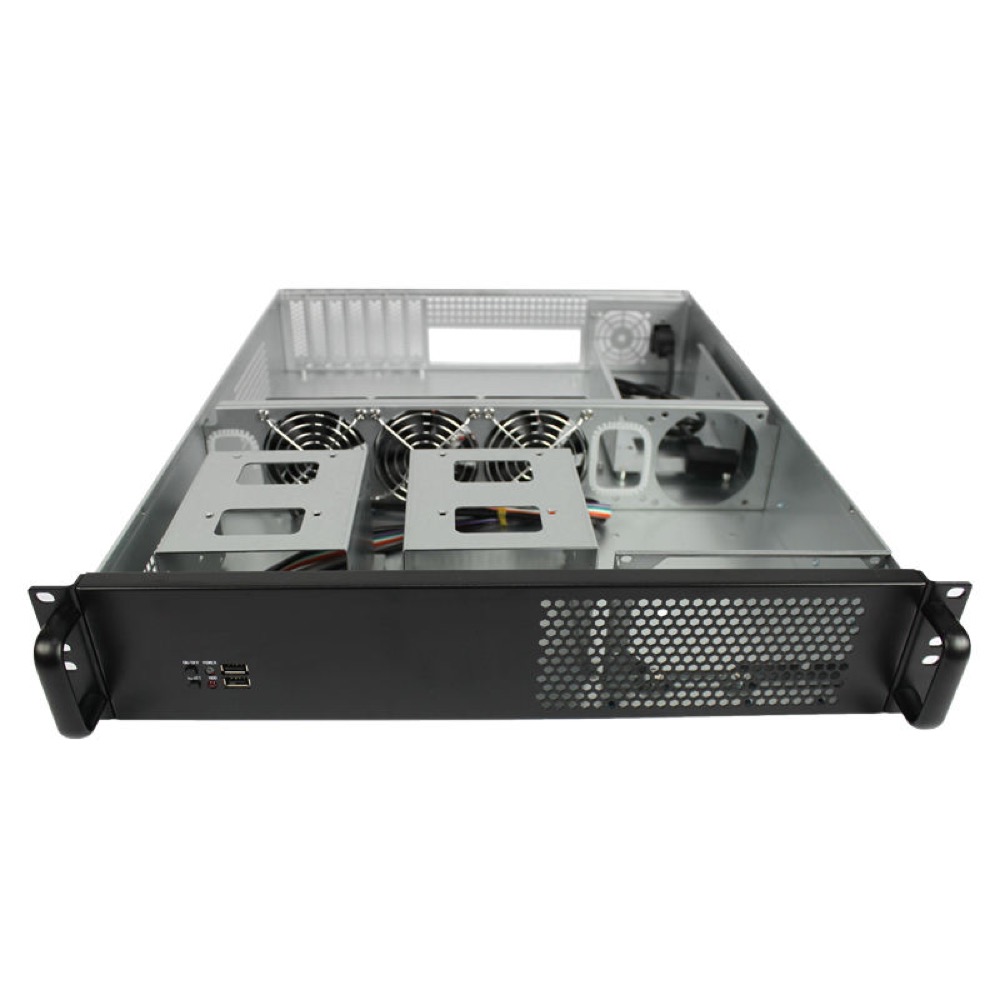 K255F 2U Rackmount ATX Chassis with 5-Bay Storage
