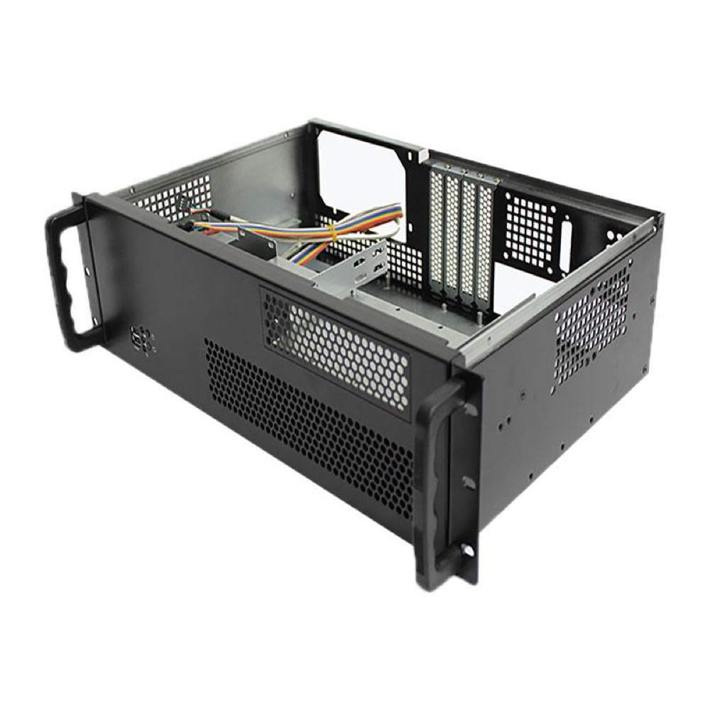 K330F-2 3U Short-Depth ATX Rackmount Chassis