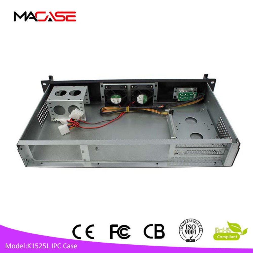 K1525L 1.5U Mini-ITX Dual-System Rackmount Chassis