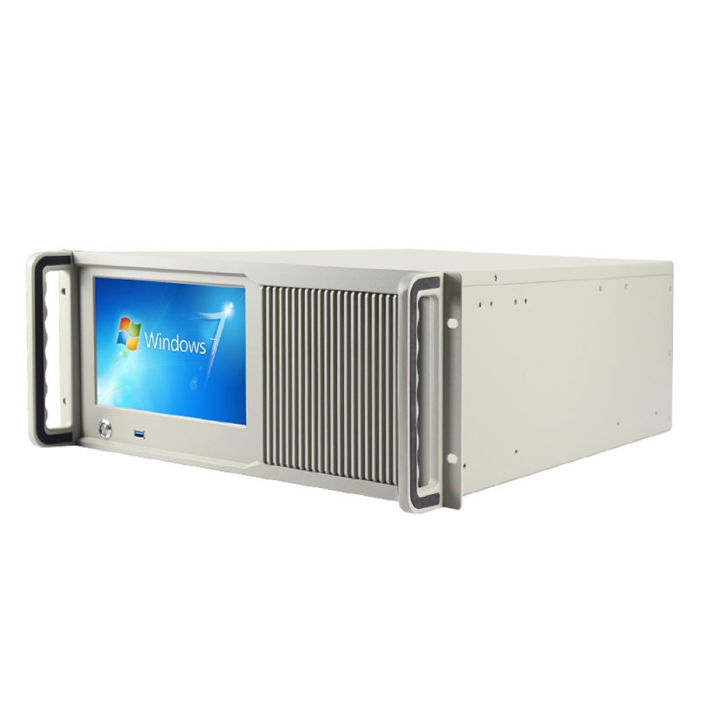 K445LC 4U ATX Rackmount Chassis with 8.9-inch Touch Display