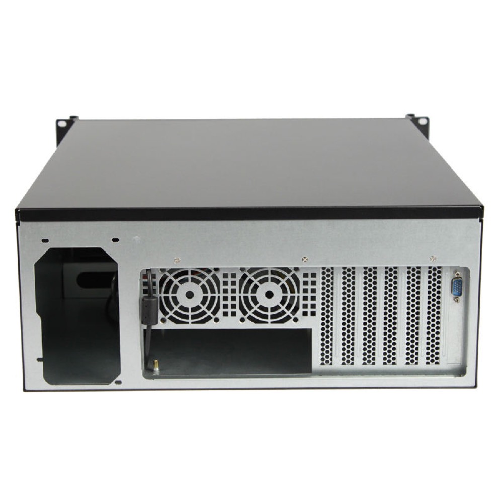 19 Inch Industrial Server Cases 4U Rack Mount Chassis with LCD and Keyboard Computer Accessories