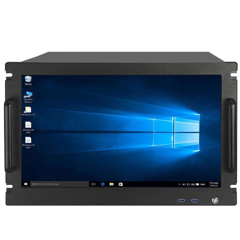 C640 6U Rackmount LCD Industrial Chassis
