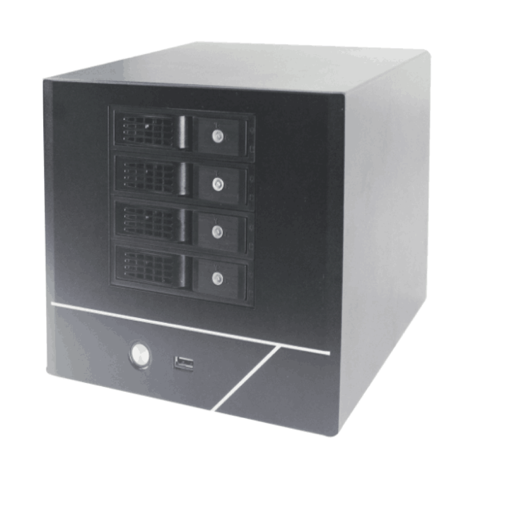 N4-MT 4-Bay Mini-ITX NAS Chassis