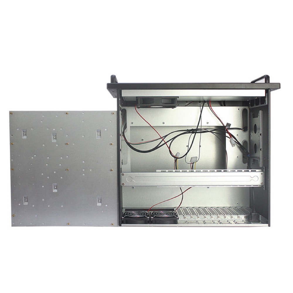 C640 6U Rackmount LCD Industrial Chassis