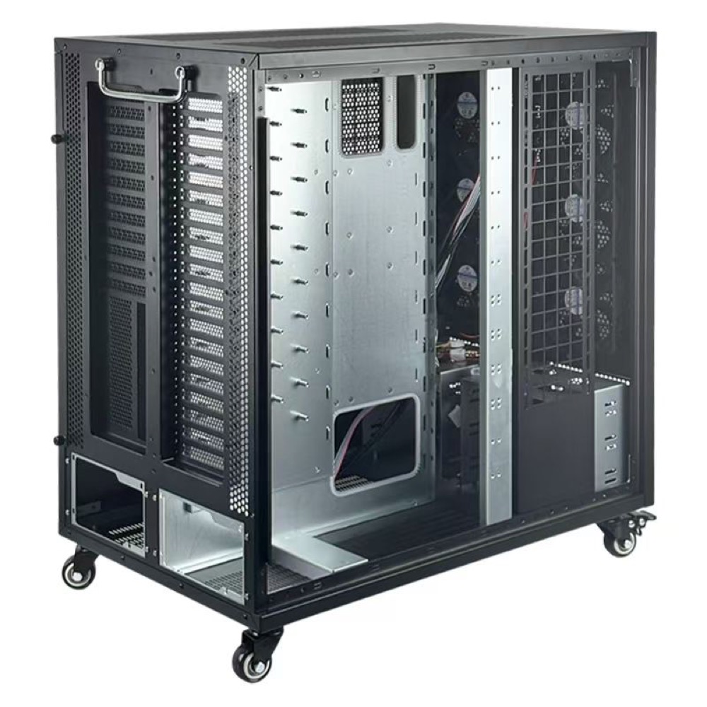 MS-T12 E-ATX Mid-Tower Desktop Chassis