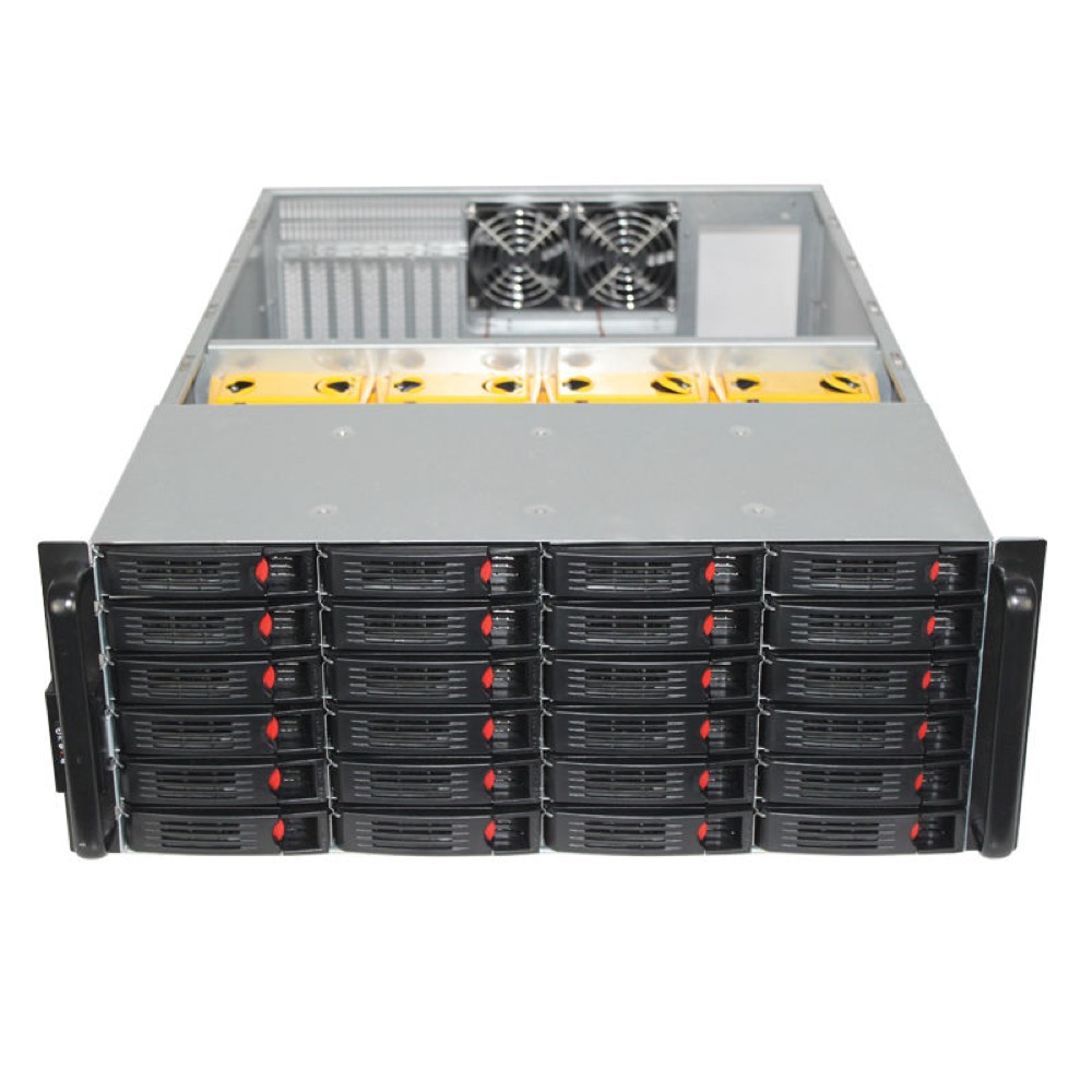 4U Hot-Swap SAS/SATA 24-Bay Storage Rackmount Server Chassis