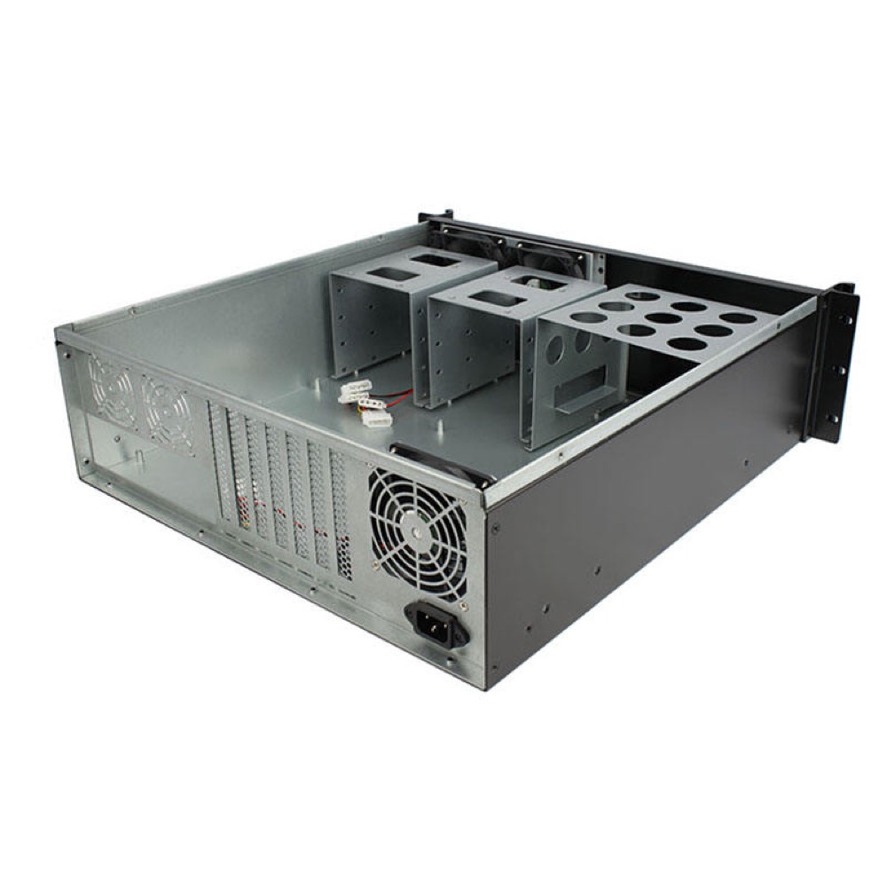 K345L-7 3U Full-Height ATX Rackmount Chassis