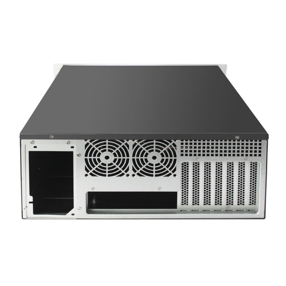 4U Industrial Computer Rackmount Case with LCD IPC Server Compatible for Server Room or Industrial Applications