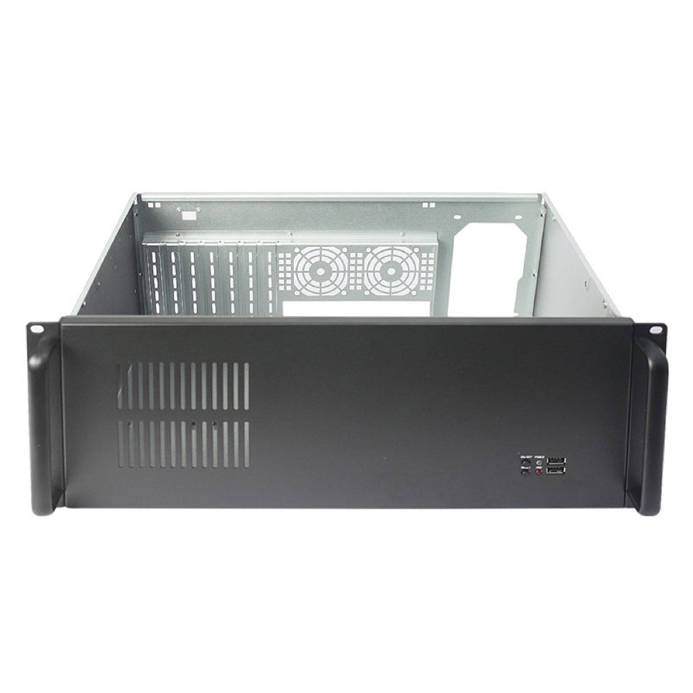 Good Price 4U K430FB 19 Inch Industrial Rackmount Chassis 7 Full Height Slots 3x3.5" HDD Support Application Servers Security