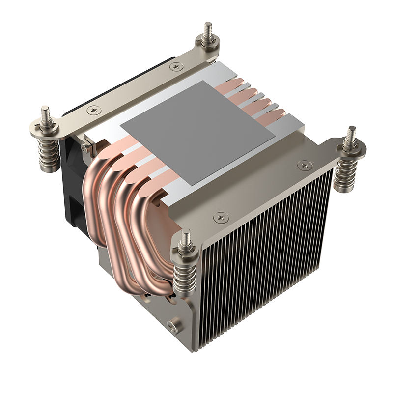 COOLSERVER Pure Copper 115X 1155 1151 LED Desktop CPU Radiator Fan 12V Rated Voltage Air & Liquid Style Active Cooling Heat Sink