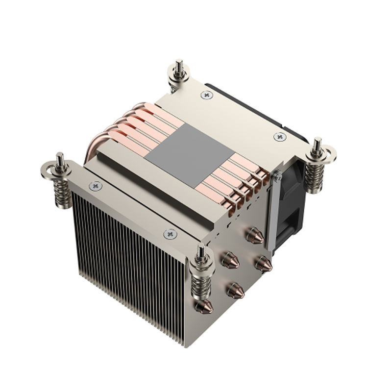 COOLSERVER CS-115X-2UR65 12V Copper Aluminum Thin Heat Sink Silent Two Ball Bearing Radiator CPU Air Cooler Computer Case Fan