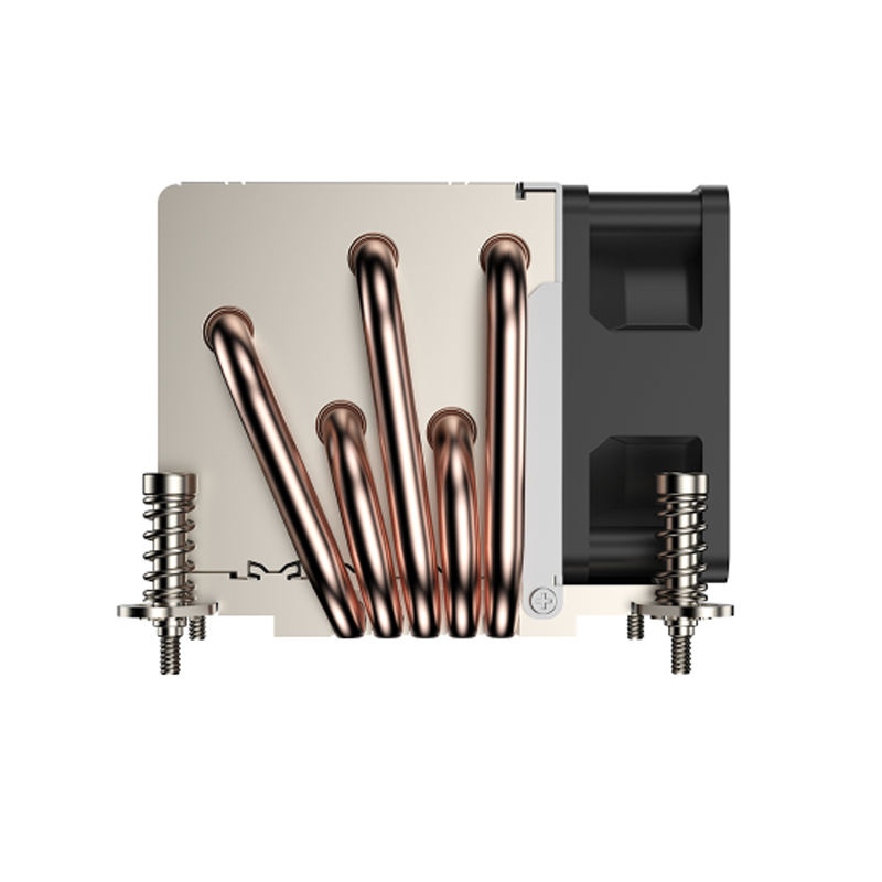 COOLSERVER CS-115X-2UR65 12V Copper Aluminum Thin Heat Sink Silent Two Ball Bearing Radiator CPU Air Cooler Computer Case Fan
