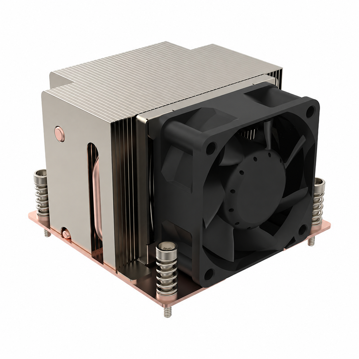 COOLSERVER 115X/1200 Thin Heat Sink Silent Processor Radiator Air Cooling 4Pin Pure Copper Aluminum for Computer Computer Case