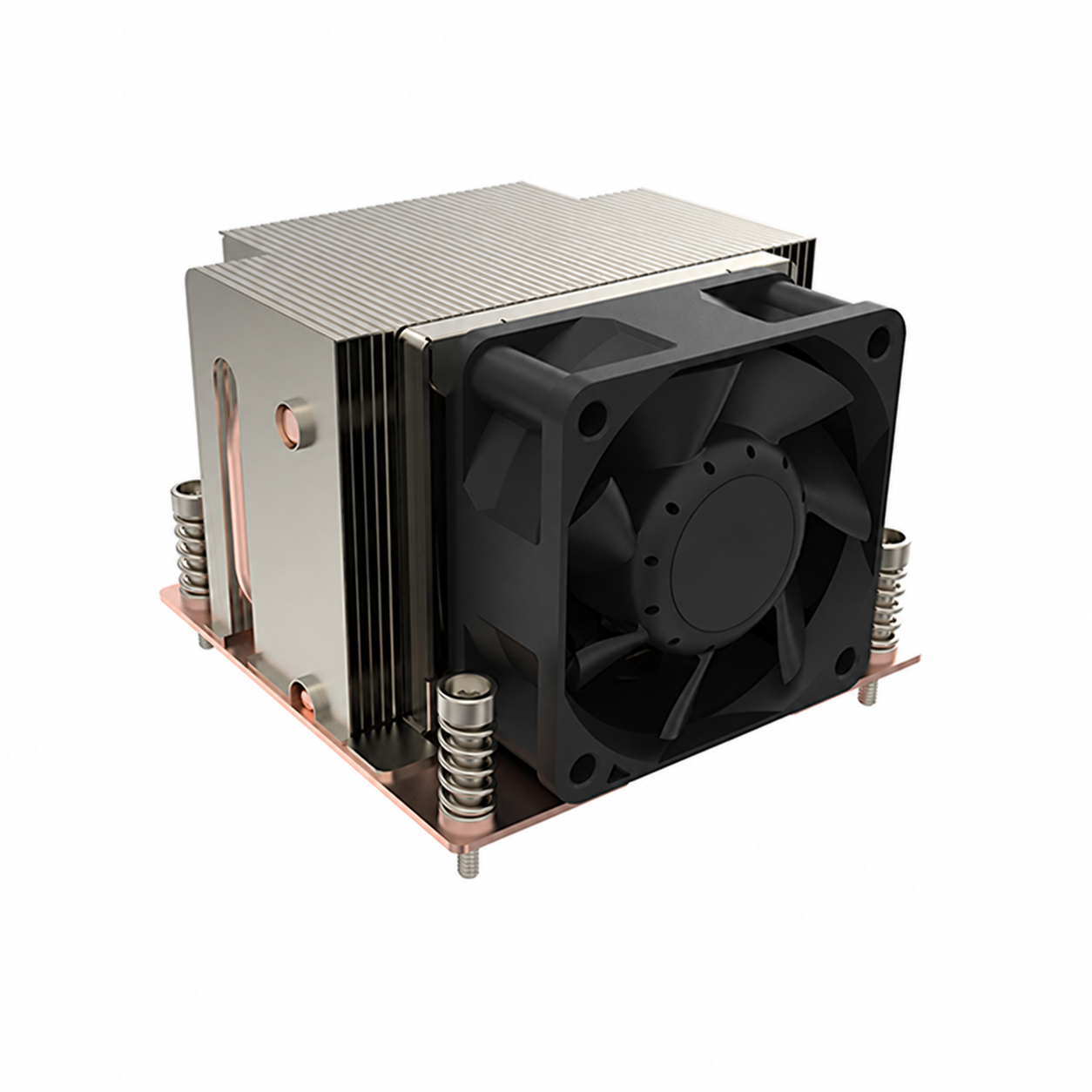 COOLSERVER 115X/1200 Thin Heat Sink Silent Processor Radiator Air Cooling 4Pin Pure Copper Aluminum for Computer Computer Case
